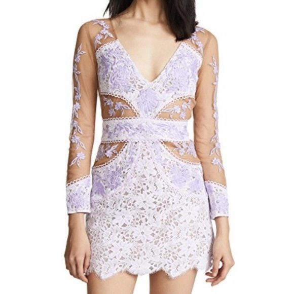 for love and lemons purple dress